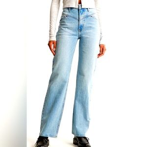 Abercrombie & Fitch High Rise 90s relaxed jean